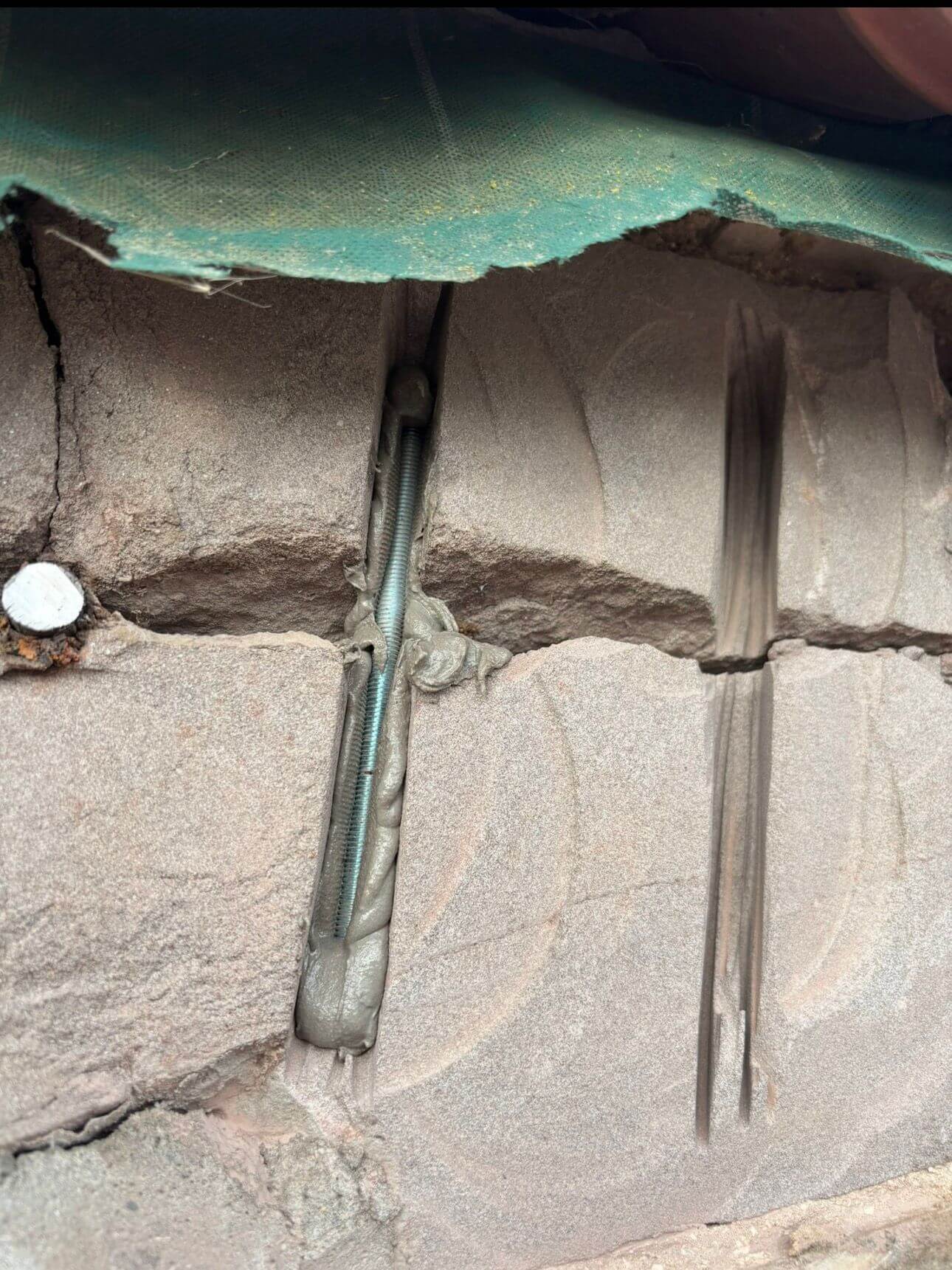 North Berwick: Cracked Lintel (1 of 3)